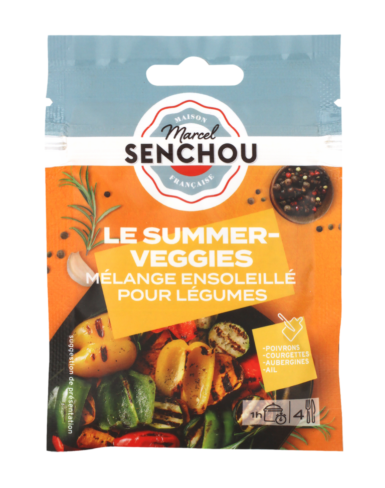 Le Summer-Veggies : Mélange Ensoleillé pour Légumes 25G